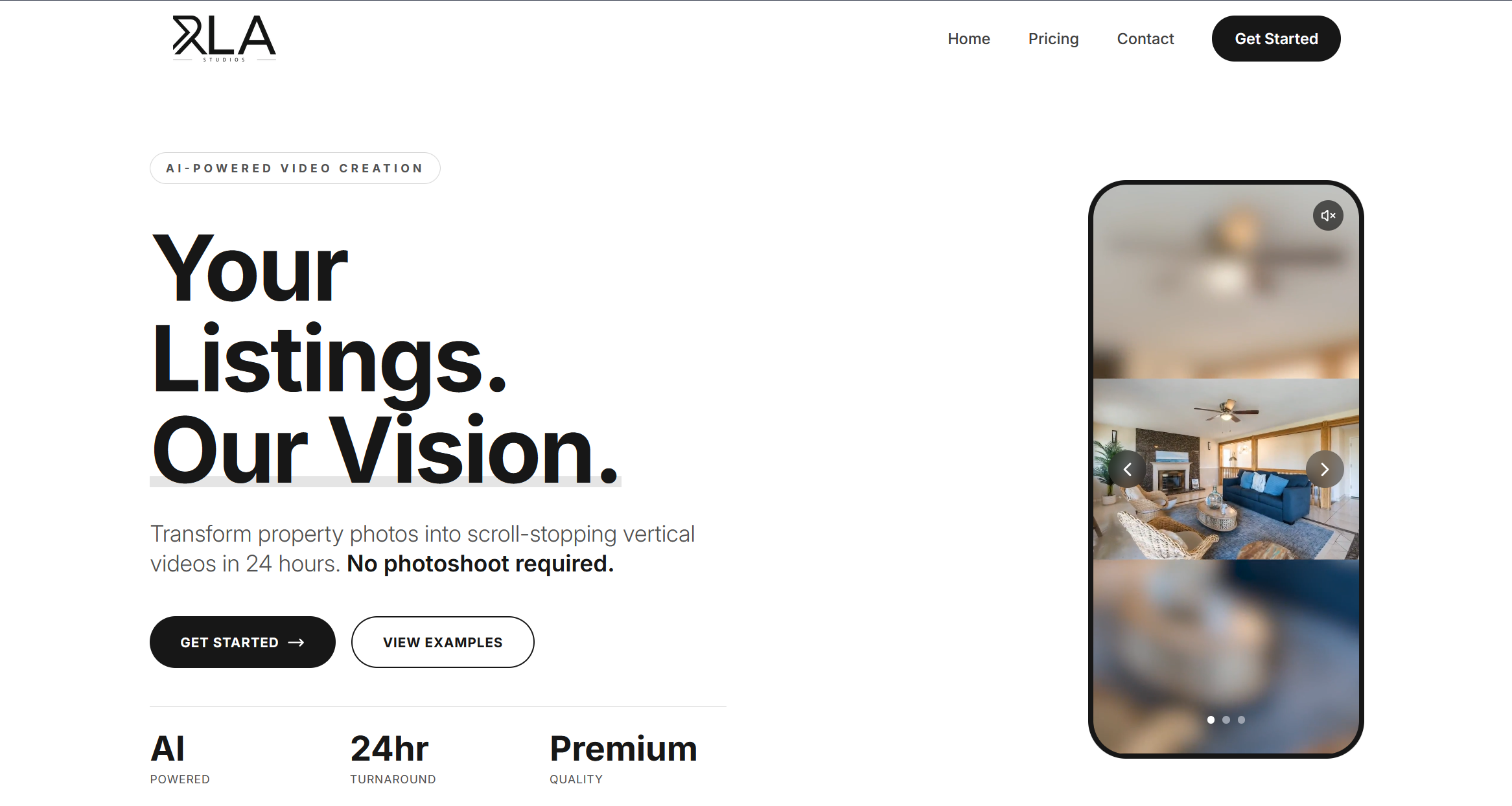 RLA Studios Website